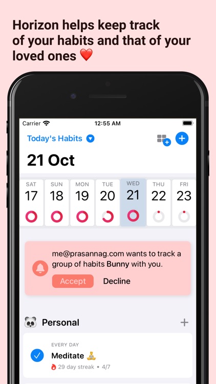 Habit Tracker & Day Planner
