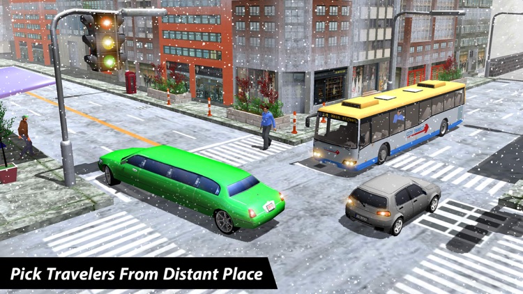 Limo Snow Car Driver Simulator