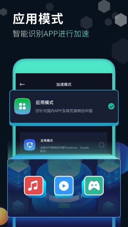 快帆加速器-海外回国音乐视频加速器 screenshot-3