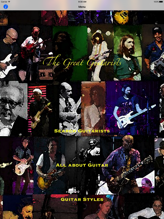 Screenshot #4 pour The Great Guitarists