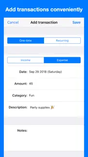 cash flow planner iphone screenshot 4