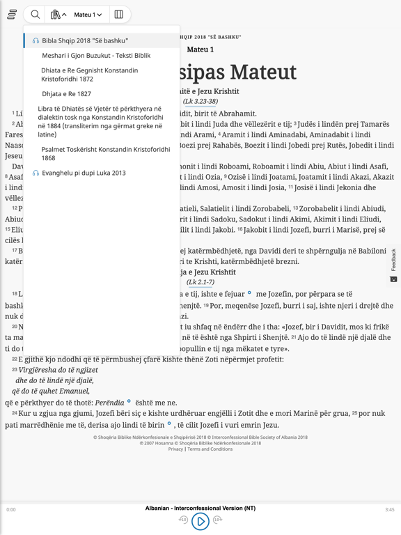 Screenshot #4 pour Bibla Shqip