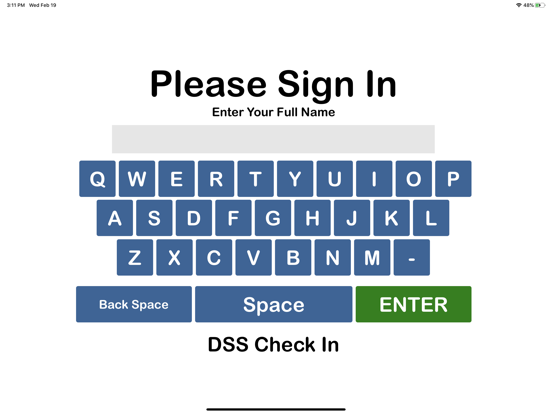 Screenshot #4 pour DSS Check In