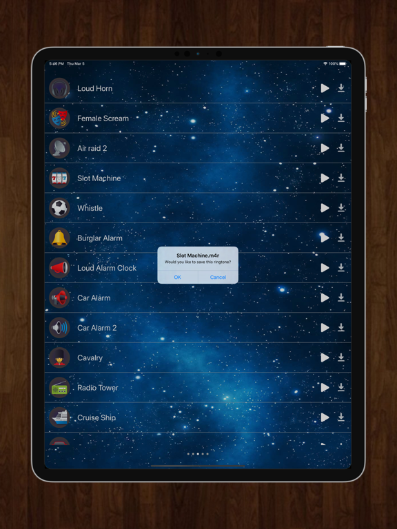 Loud Ringtones iPad screenshot 4 - Entertainment app
