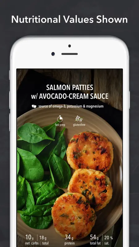 Keto Diet Recipes App screenshot 3 of 10