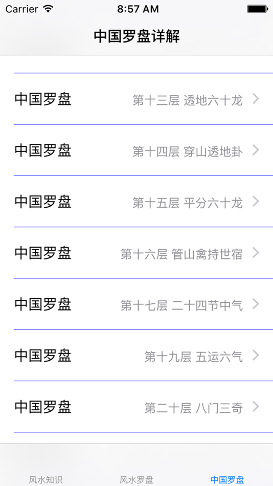 #3. 风水知识|风水罗盘大全 (iOS) By: 强 马