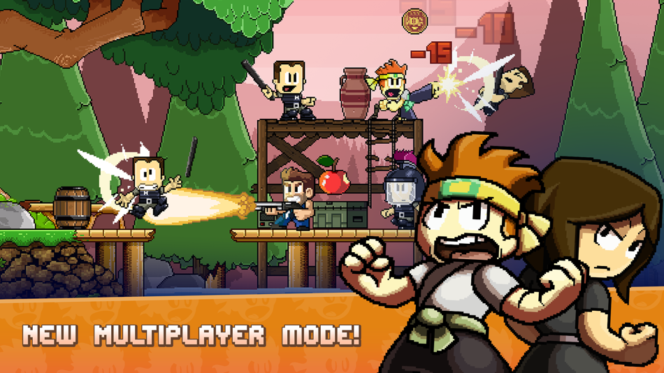 #4. Dan The Man Platformer (iOS) De: Halfbrick Studios