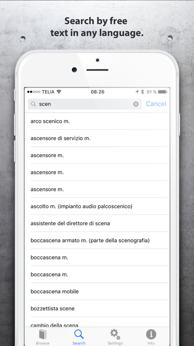 Theatre Words NE screenshot