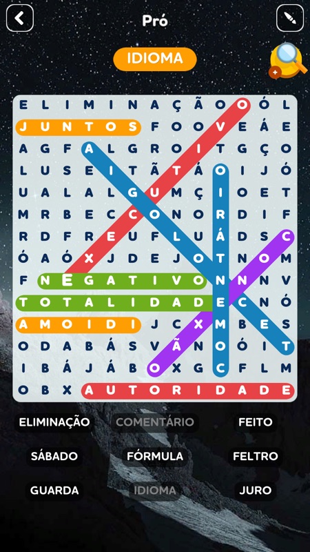 Caça palavras Brasileiro! screenshot 5
