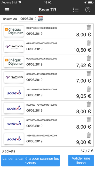 Screenshot #1 pour Scan TR