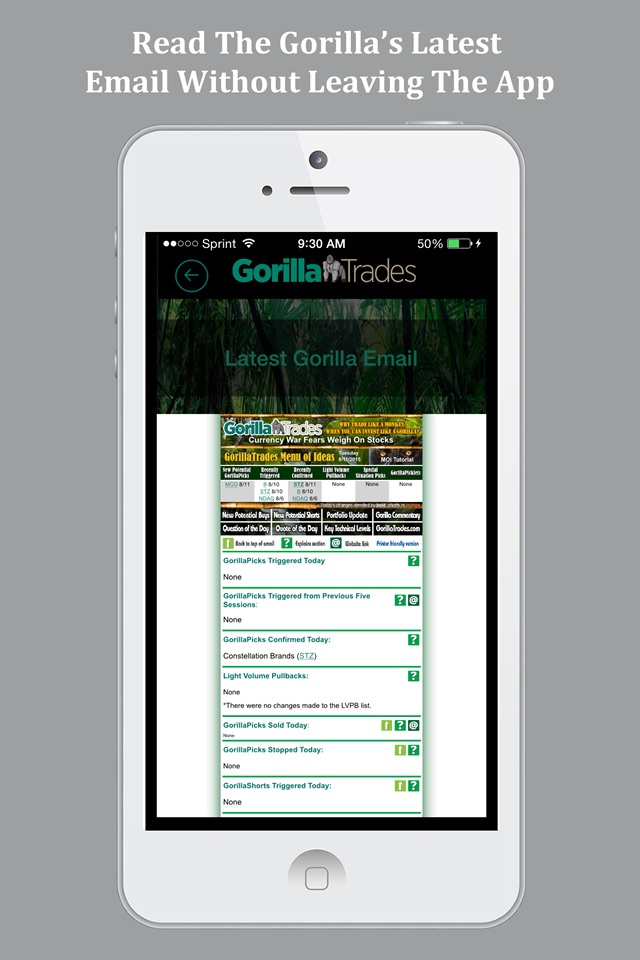 iPhone screenshot