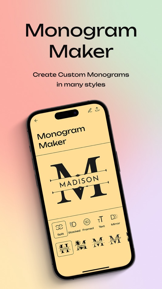 #2. Fonts,Stickers and Monograms (iOS) De: Blue Sodium Corp