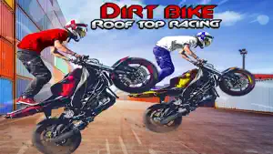 Dirtbike Roof Top Racing Game screenshot 2