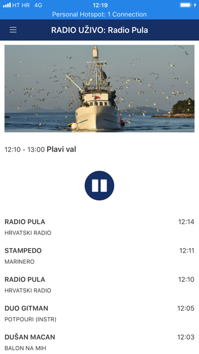 HRT radio Screenshot