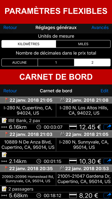 Screenshot #3 pour Taximètre. GPS taxi mètre.