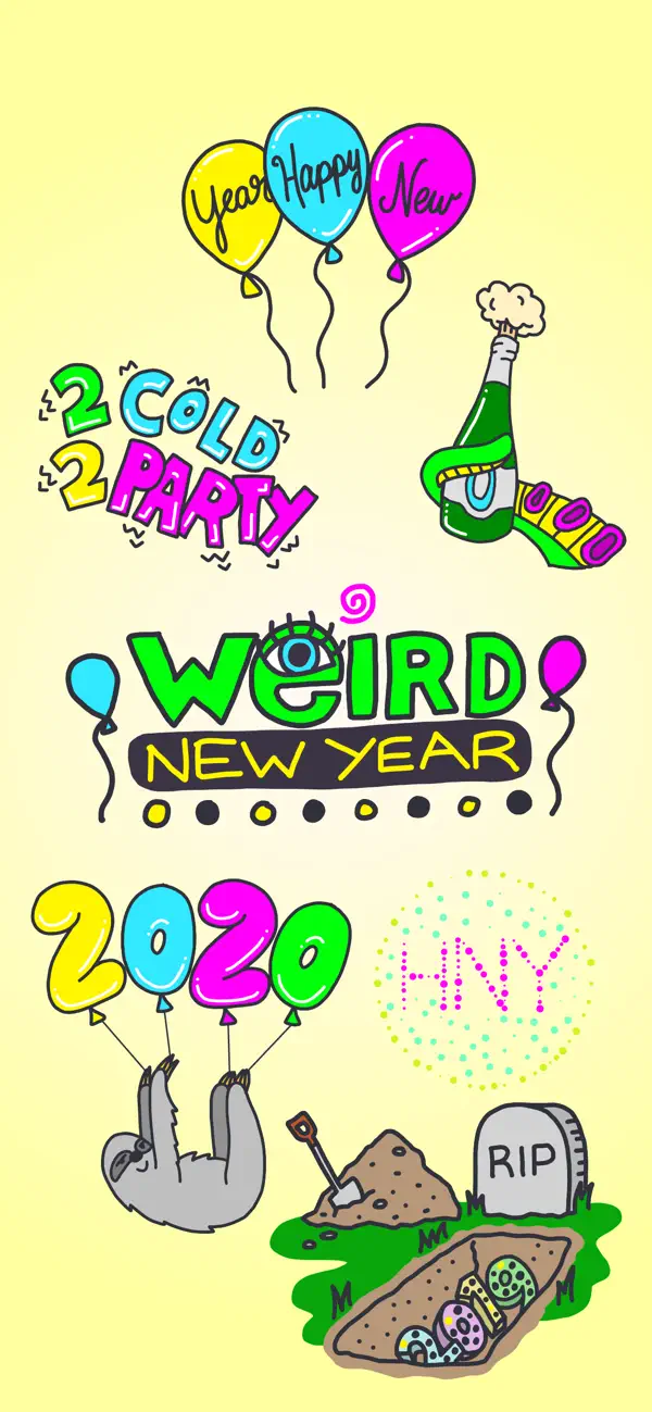 Screenshot #1 pour Weird New Year 2020