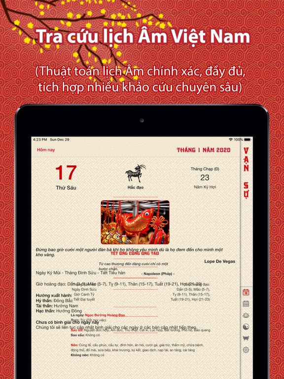 Screenshot #4 pour Calunar - Vạn sự Ất Tỵ 2025