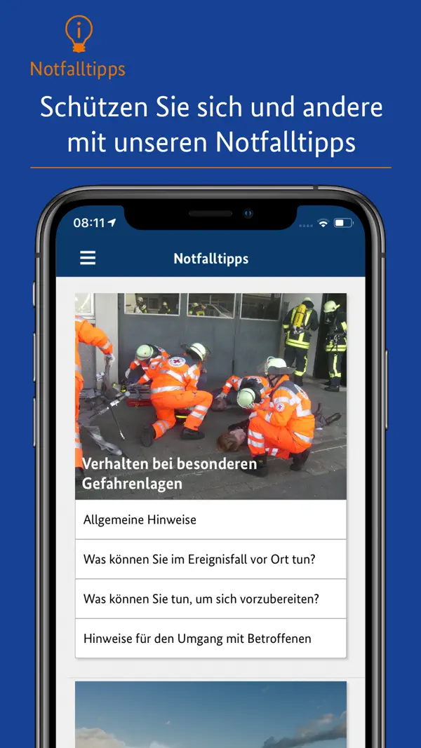 NINA - Die Warn-App des BBK Screenshot 5