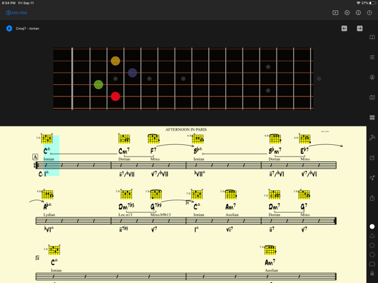 Screenshot #5 pour Mapping Tonal Harmony Pro