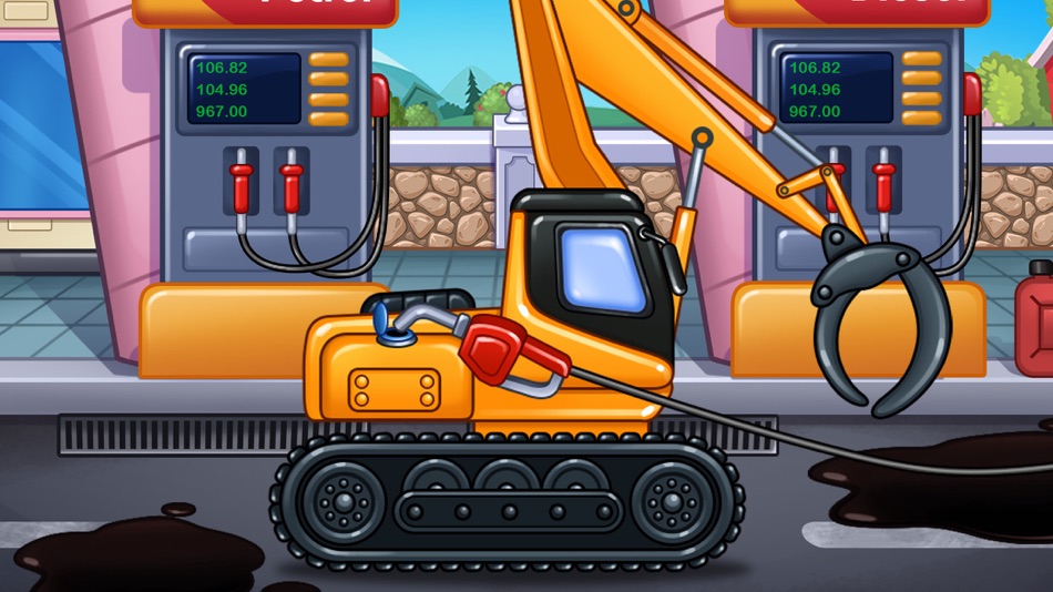 #4. Construction Truck Games Kids (iOS) 게시자: Baby games - Kids Games - Girls Games - Free & Educational Learning Preschool toddler games - Family