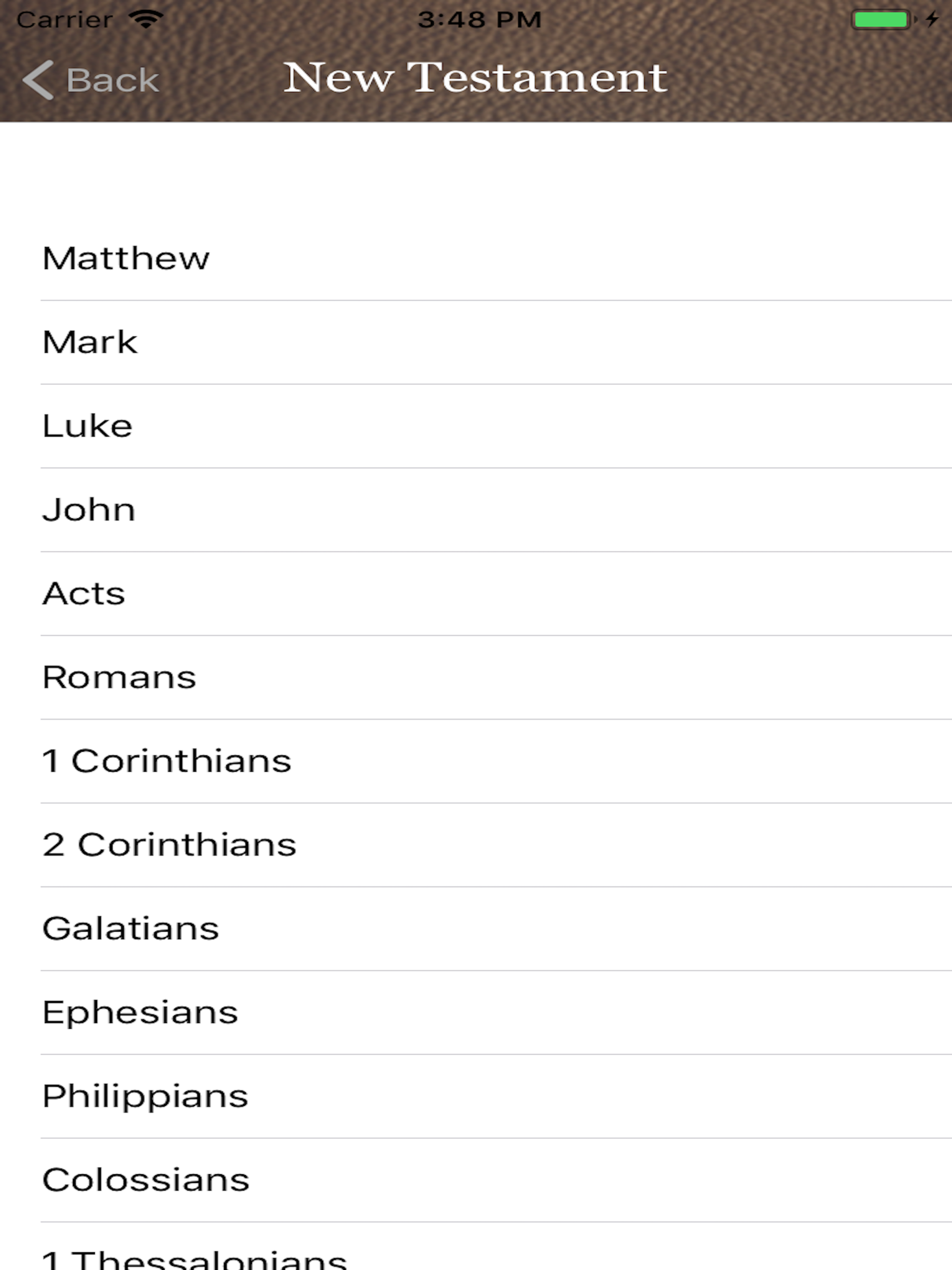 KJV Bible Audio screenshot 7