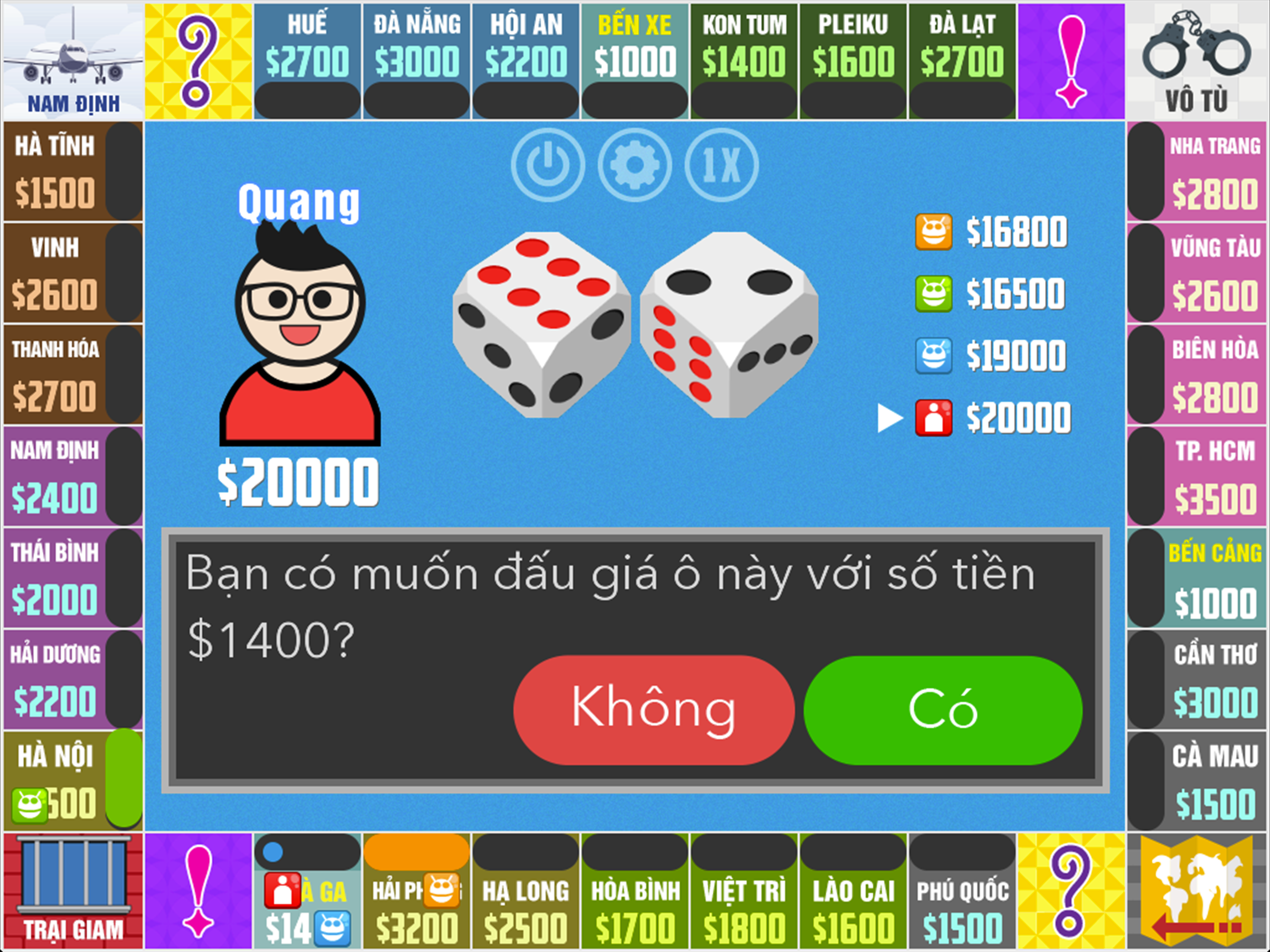 Cờ tỷ phú Việt Nam - Co ty phu screenshot 5