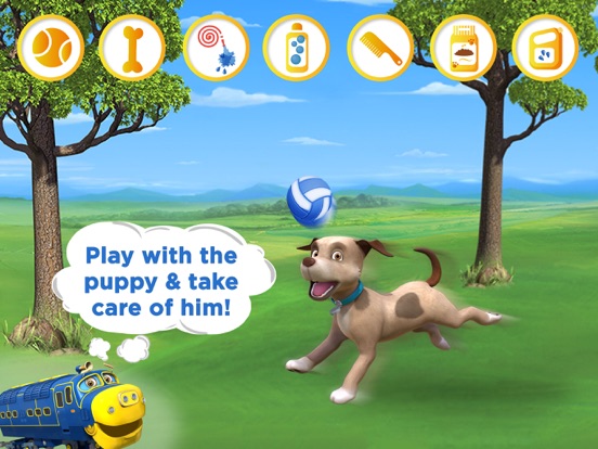 Chuggington Training Hub iPad screenshot