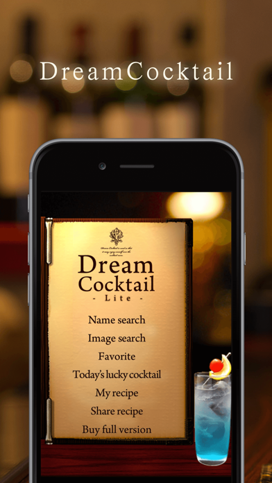DreamCocktail Lite screenshot