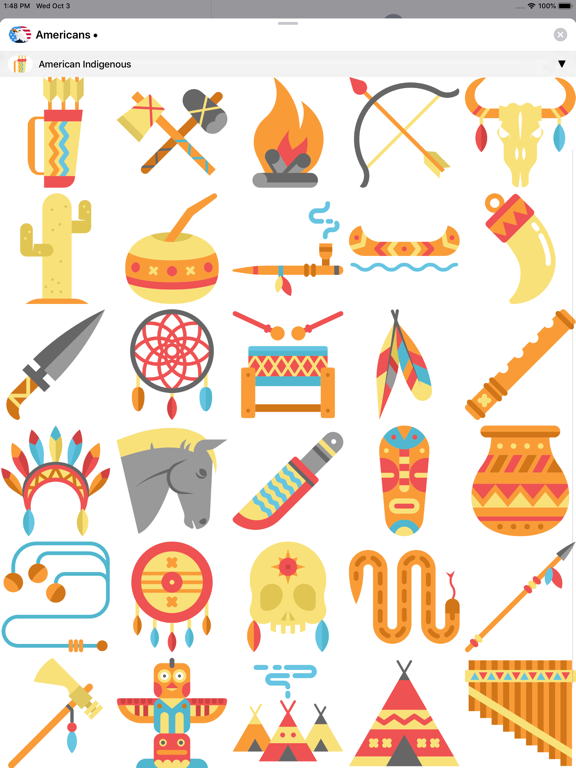 USA Stickers • Patriotic Pack iPad screenshot 6 - Stickers app