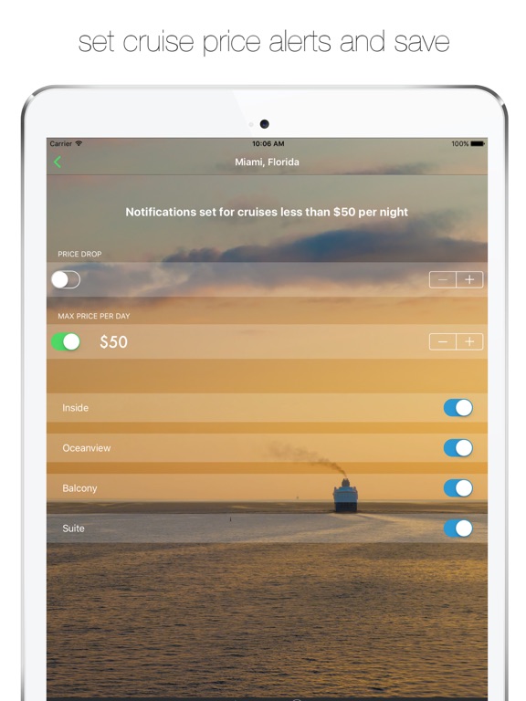 Cruise Deals - Cheap Cruises iPad screenshot 5 - Travel app