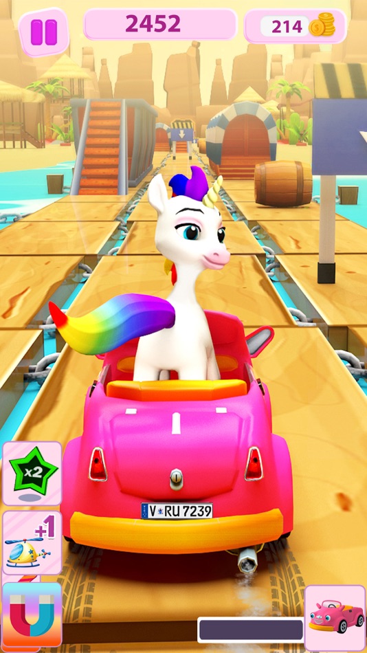 #4. Unicorn Kingdom: Running Game (iOS) 由: Mini Sports