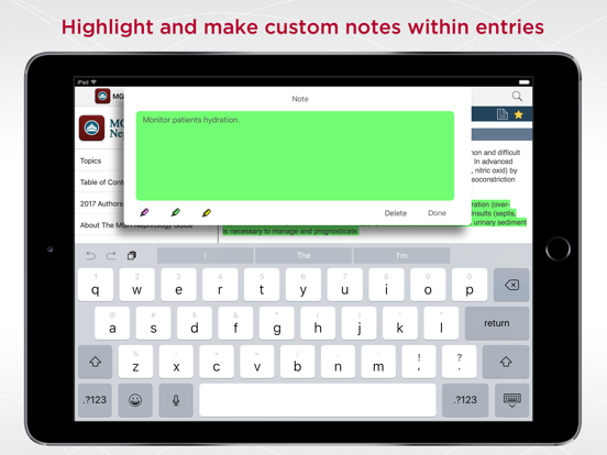 MGH Nephrology Guide iPad screenshot 5 - Medical app