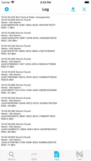 BlueNox BLE Scan screenshot 3