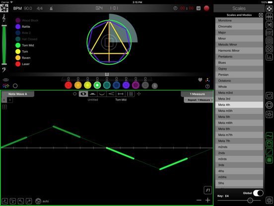 Different Drummer iPad app afbeelding 3