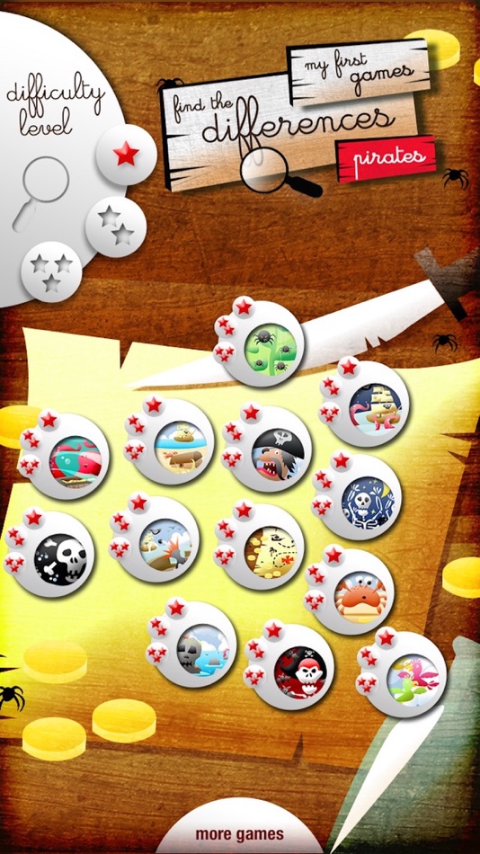 #2. First Difference game: Pirates (iOS) By: Alexandre Minard