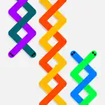 Tangled 2D Snakes App Cancel