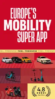 freenow - mobility super app iphone screenshot 1