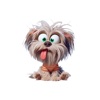 Goofy Lhasa Apso Stickers icon