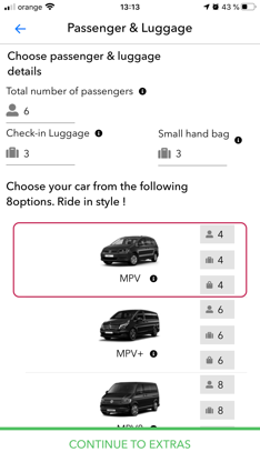 Twelve Client Airport Transfer screenshot 2