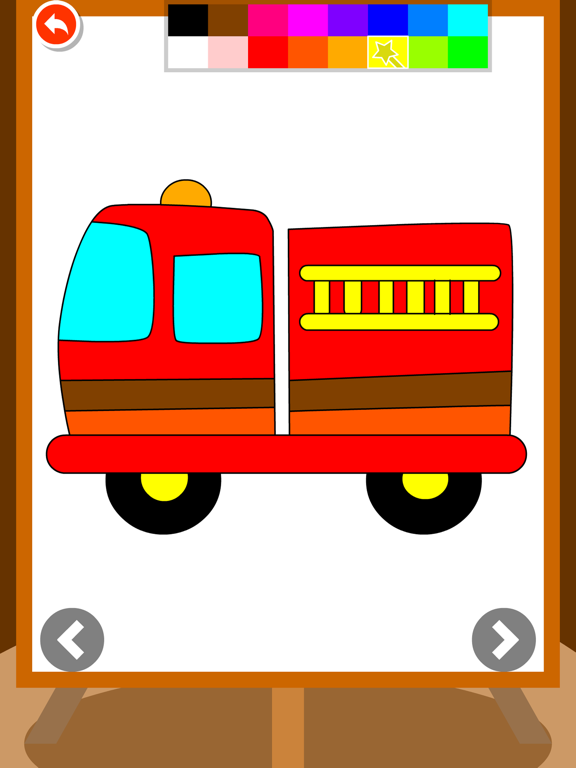Screenshot #4 pour Car puzzle Coloring Games
