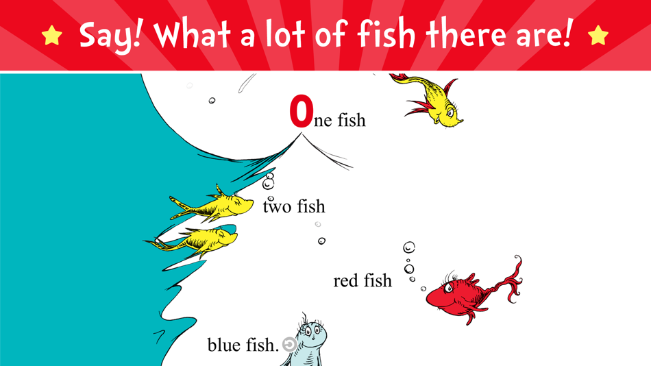 #1. One Fish Two Fish - Dr. Seuss (iOS) Göre: Oceanhouse Media
