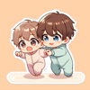 Brand and Alf, Cute Stickers icon