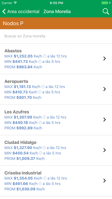 MEM México iPhone screenshot 3 - Utilities app