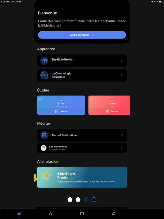 Bible Strong: Learn and Study iPad screenshot 8 - Reference app