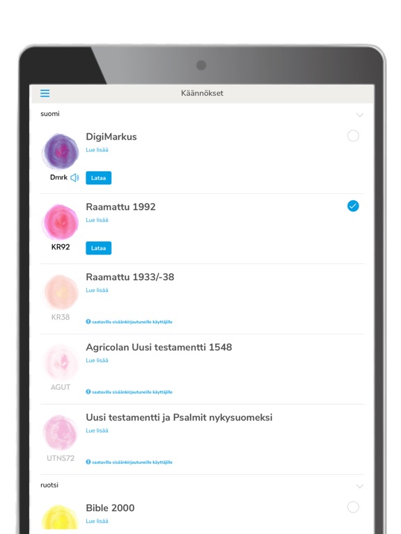 Screenshot #6 pour Piplia - Raamattu.fi