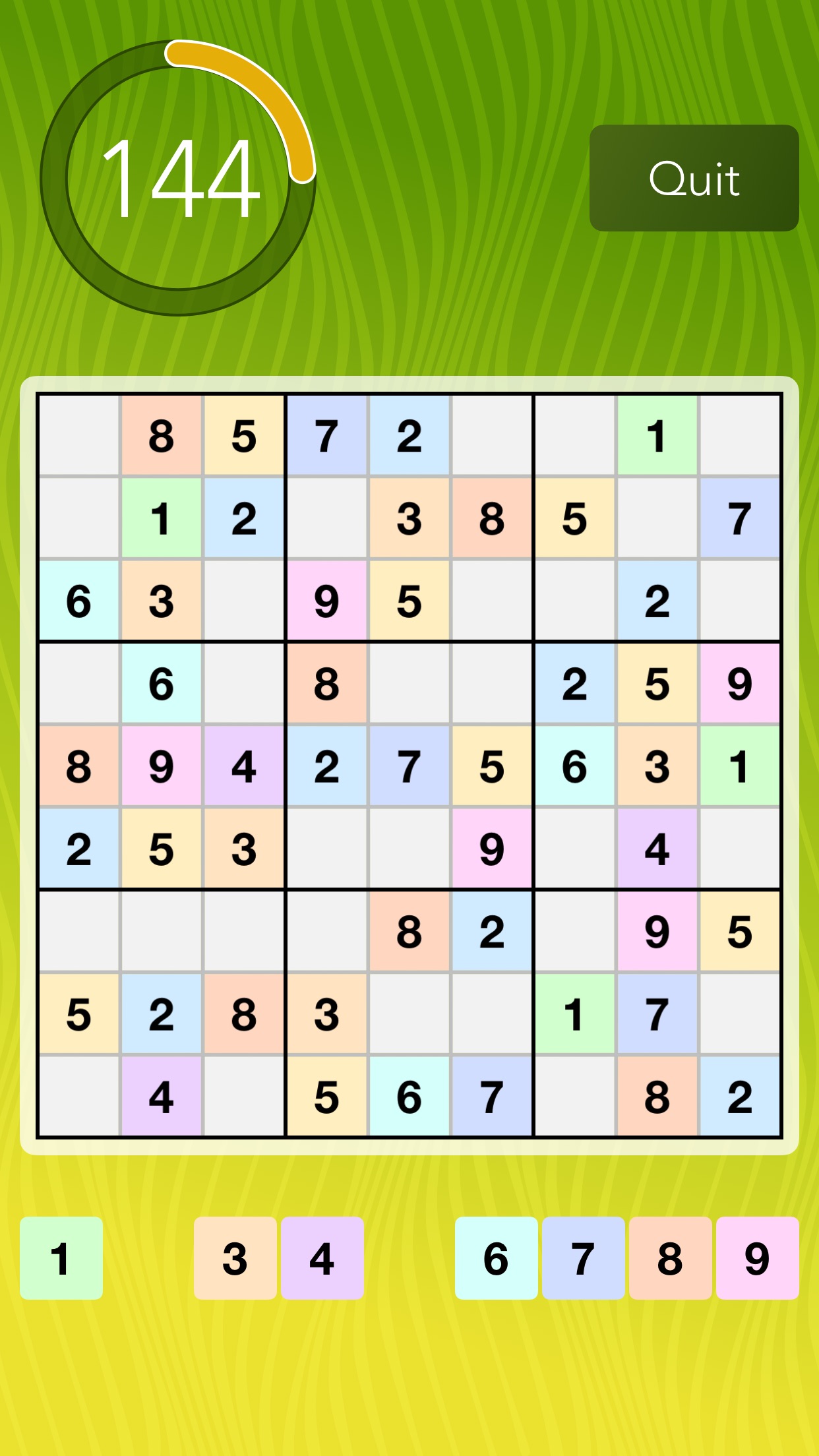 Screenshot 2 of Brain Monitor: Sudoku
