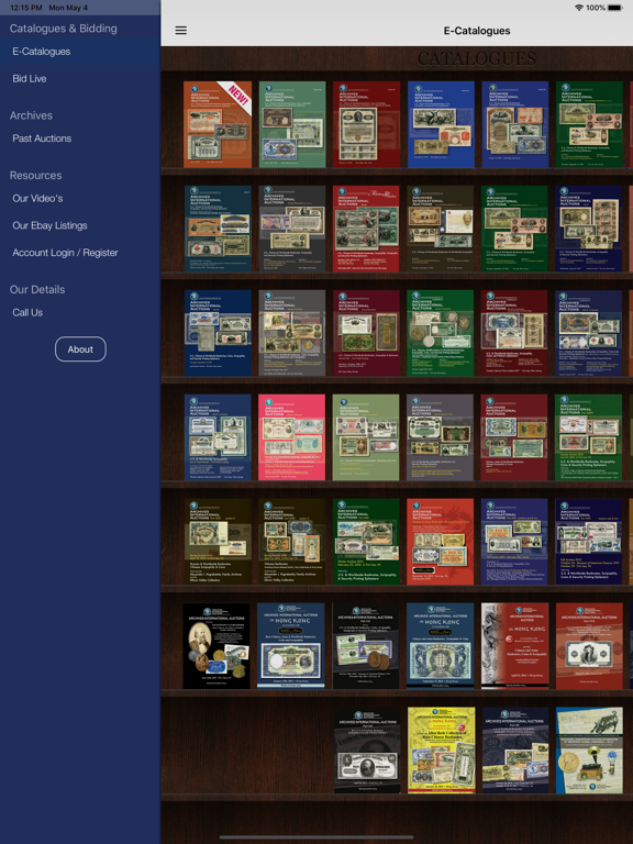 Archives International Auction iPad screenshot 7 - Shopping app
