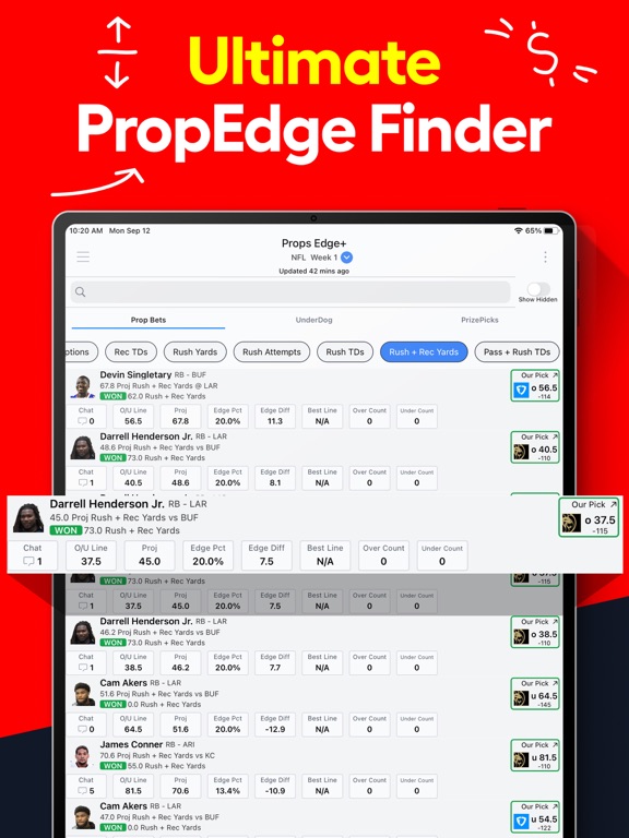 Screenshot #6 pour LineStar DFS Optimizer & Props