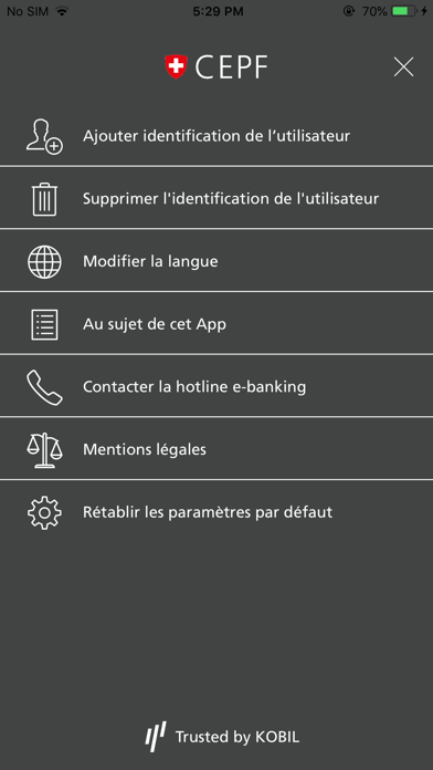 Screenshot #2 pour CEPF-Login-App