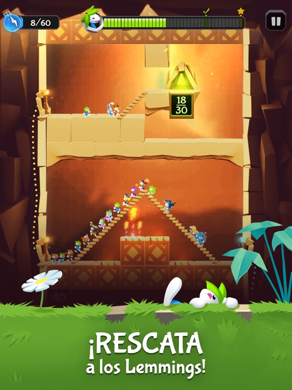 Lemmings - Puzzle Adventure screenshot 9